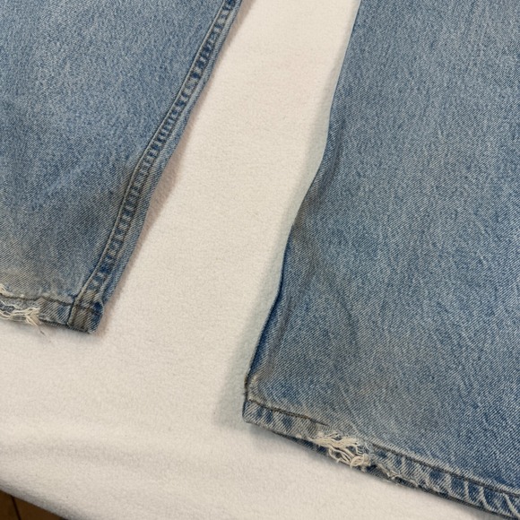 Levis Jeans Men 34X29 Blue Wash Regular Fit 100% Cotton Strauss - Picture 11 of 12